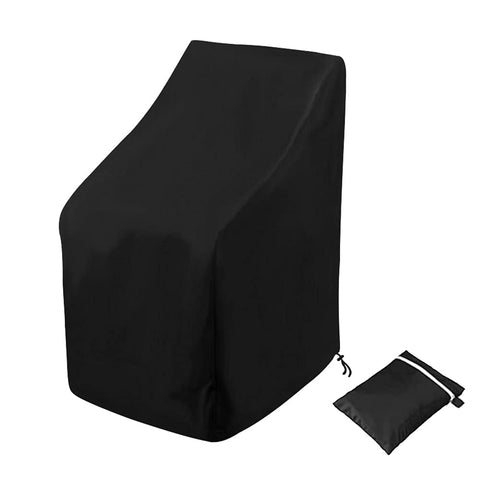 Uranshin stackable chair cover fits 25L x 25W x 47H and protects from sun.