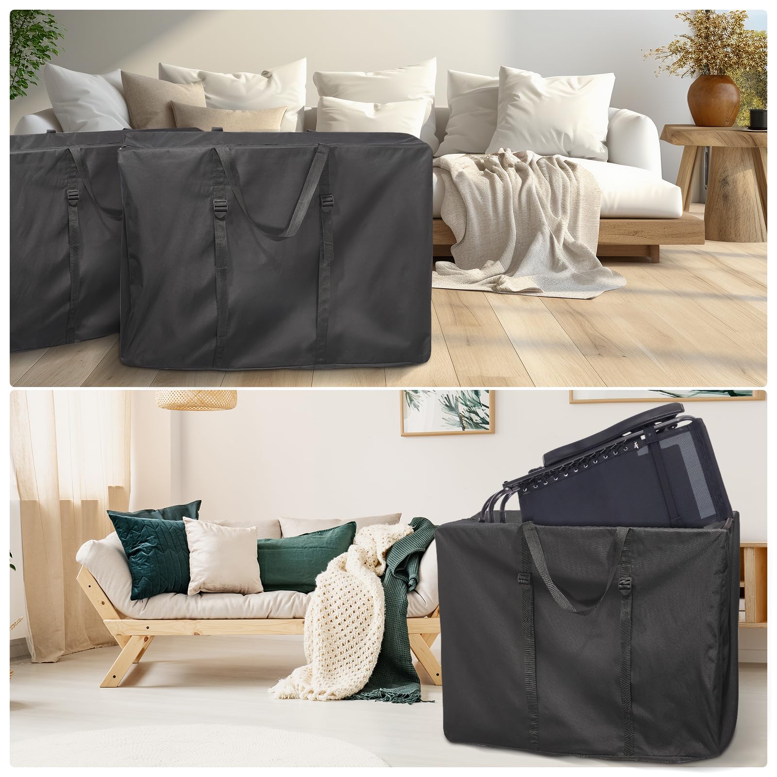 Uranshin 2-pack includes small pouches for accessories.