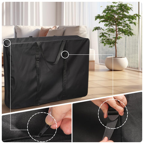 Uranshin two-strap design makes carrying bulky chairs comfortable.