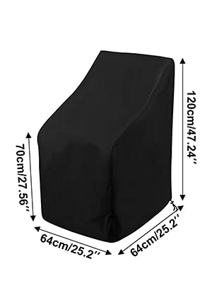 Uranshin waterproof outdoor patio cover shields against rain and dust.