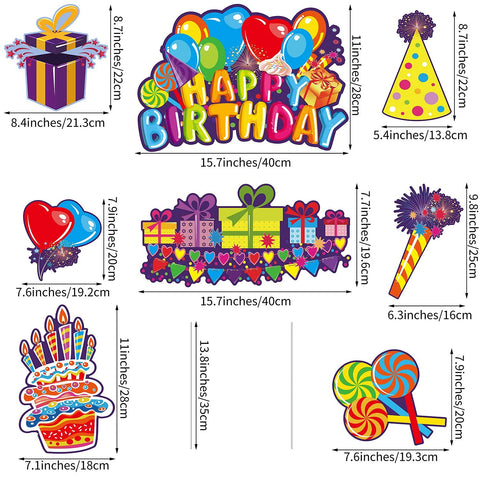 URATOT candies yard sign contributes playful color to gatherings