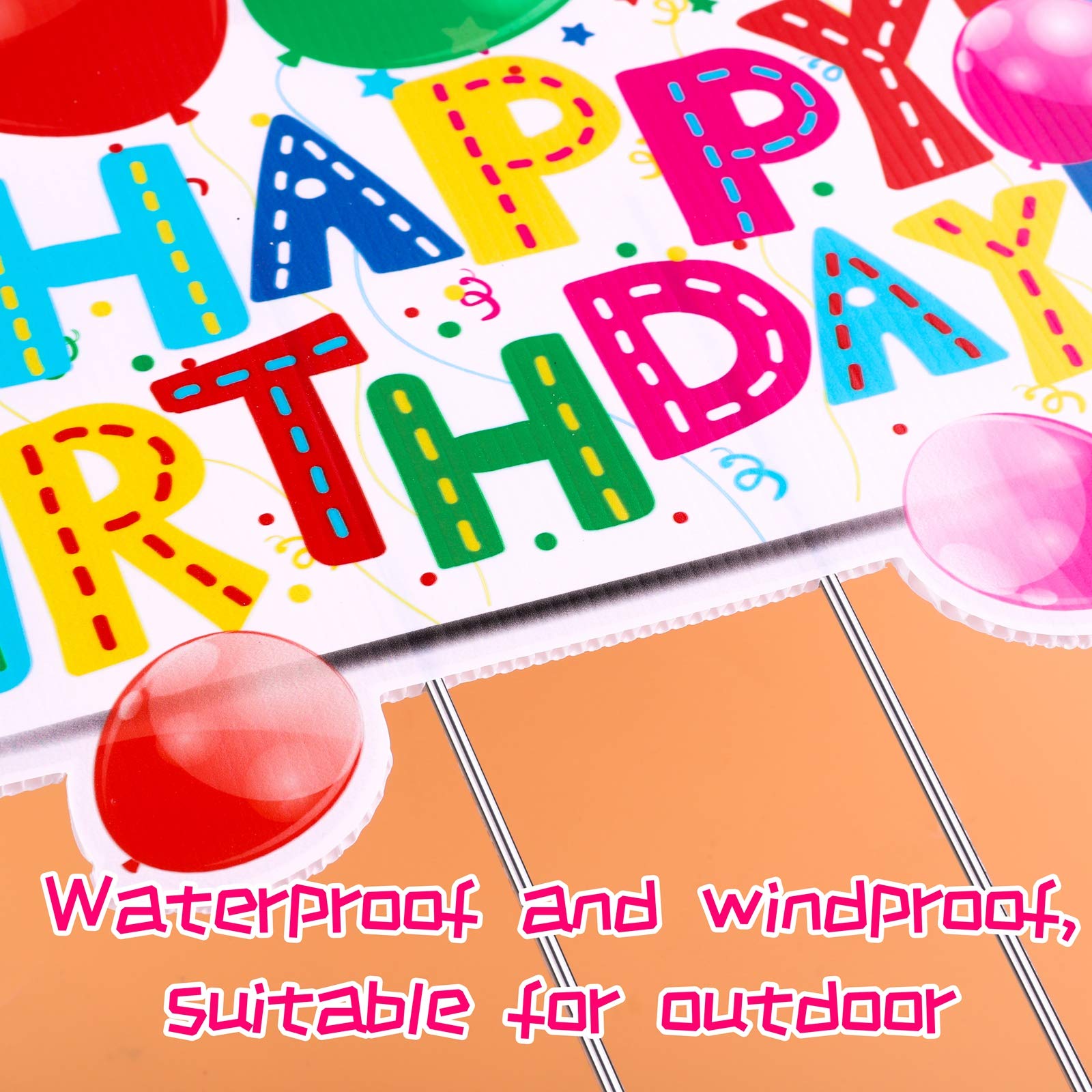 URATOT outdoor decorations waterproof and durable for long lasting displays