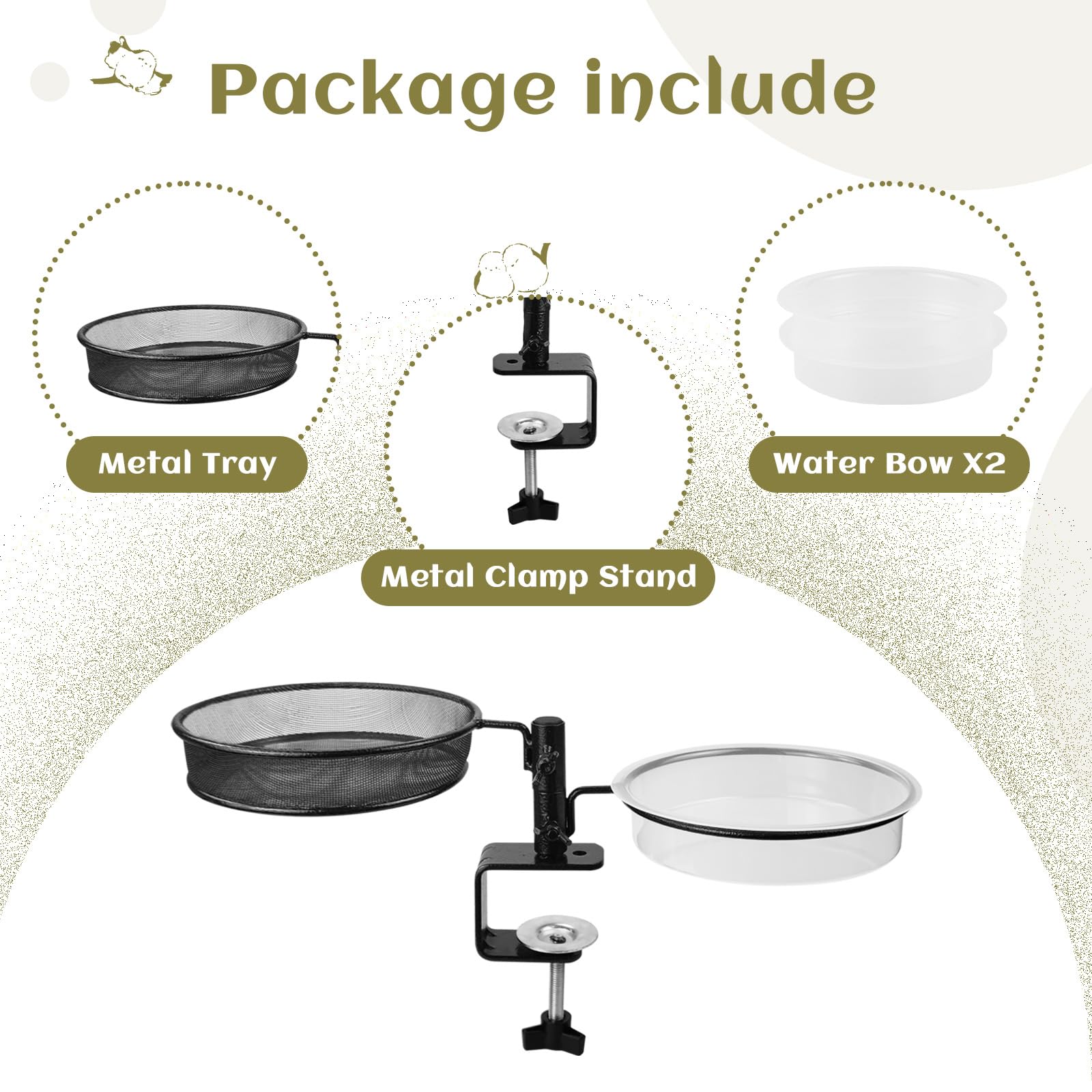 Urban Deco bronze bird bath spa on deck for drinking and splashing