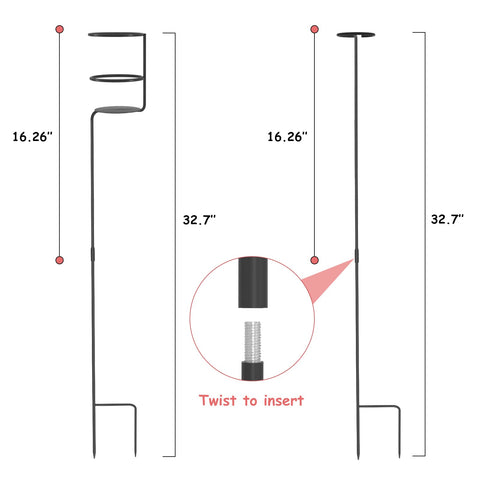 Urban Deco ground installation fork enables quick setup on soil