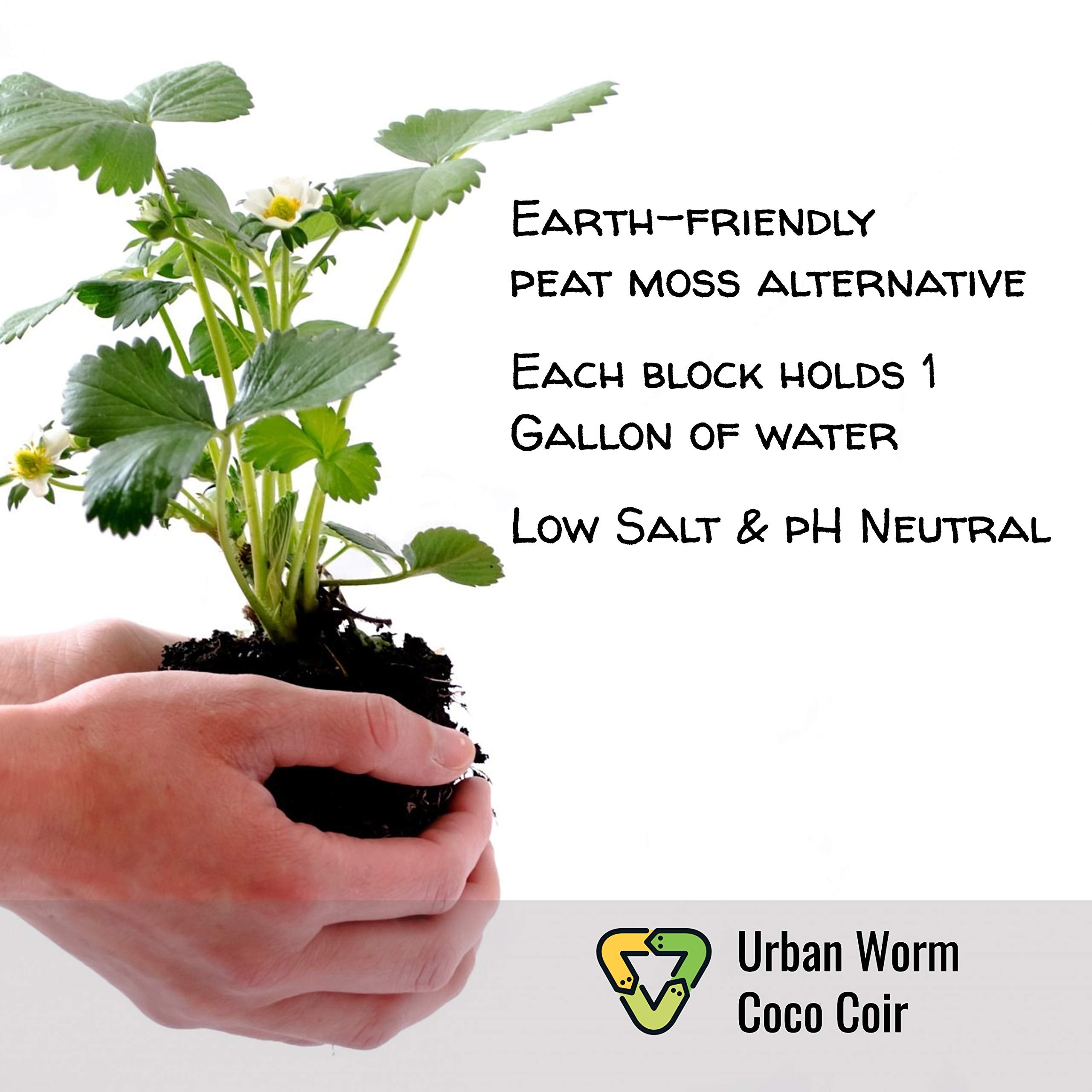 Urban Worm Coco Coir is a peat-free sustainable soil option