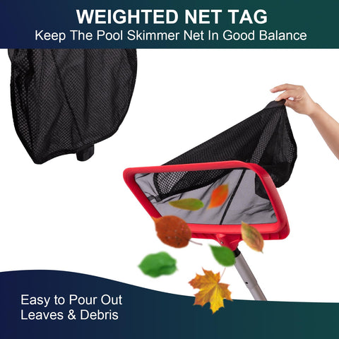 urchindj Weight-tag balances the net for controlled pouring.