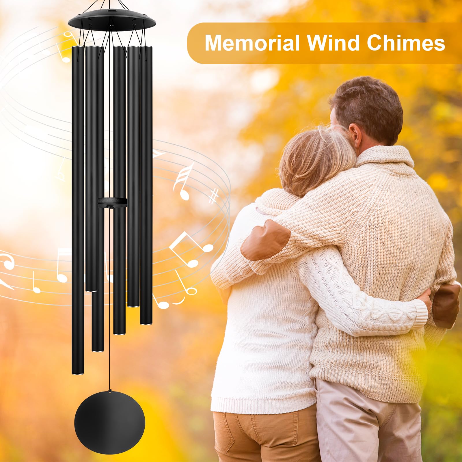 URNETERN patio garden decor wind chime adding peaceful ambience