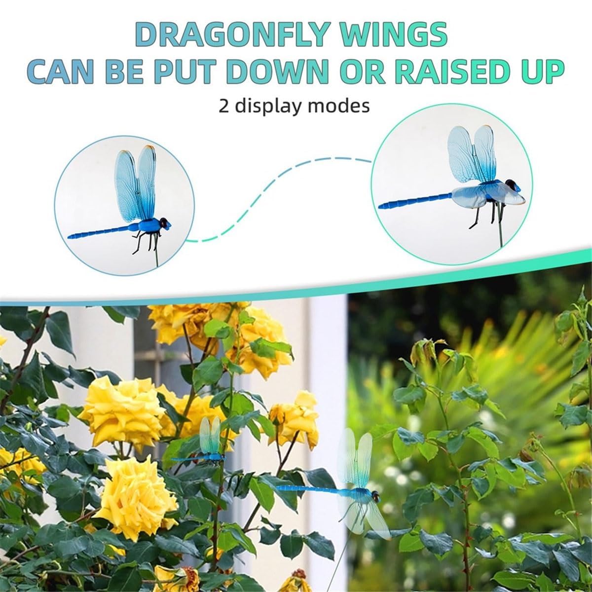 Urnuos 3D dragonfly decor clip adds lifelike charm to settings