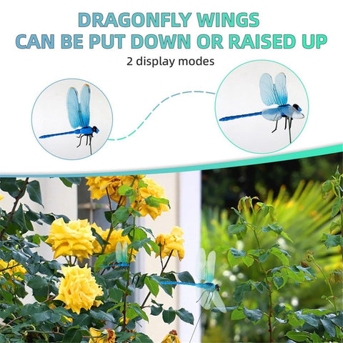 Urnuos 3D dragonfly decor clip adds lifelike charm to settings