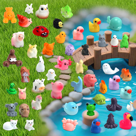 URSKYTOUS party decor mini animals brighten celebrations.