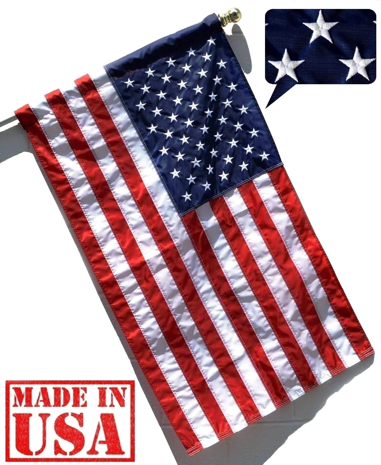 US Flag Factory all-weather flag designed for outdoor durability