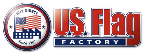 US Flag Factory durable construction for outdoor flag use