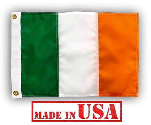 US Flag Factory Irish flag SolarMax nylon for outdoor UV resistance