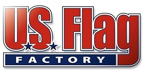 US Flag Factory 2x3 flag ready for porch display.