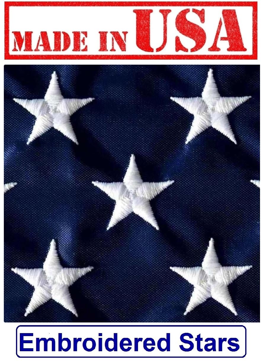 US Flag Factory SolarMax nylon flag for outdoor use with UV resistance