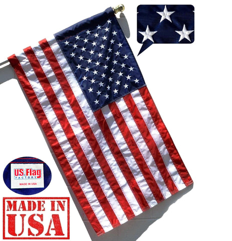 US Flag Factory UV fading resistant flag maintains color outdoors