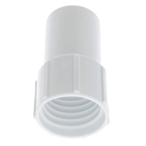 U.S. Pool Supply 1-1/2-inch hose cuff securely connects spiral-wound hoses for reliable vacuuming