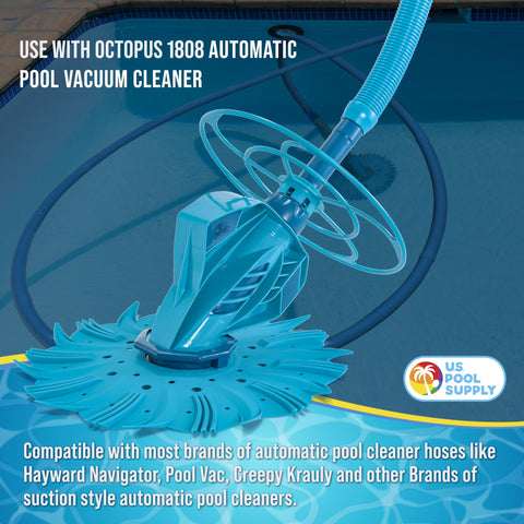 Us Pool Supply professional replacement hoses help maintain reliable pool cleaning.