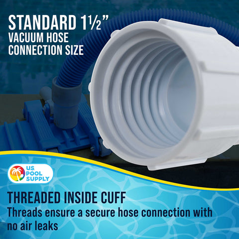US Pool Supply durable ABS plastic cuff designed for year-round pool use.