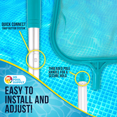 U.S. Pool Supply durable plastic frame protects pool liners during use.