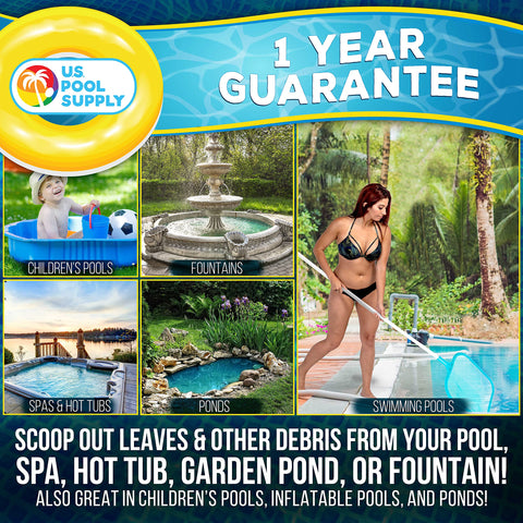 U.S. Pool Supply easy daily cleanup for fast pool maintenance.