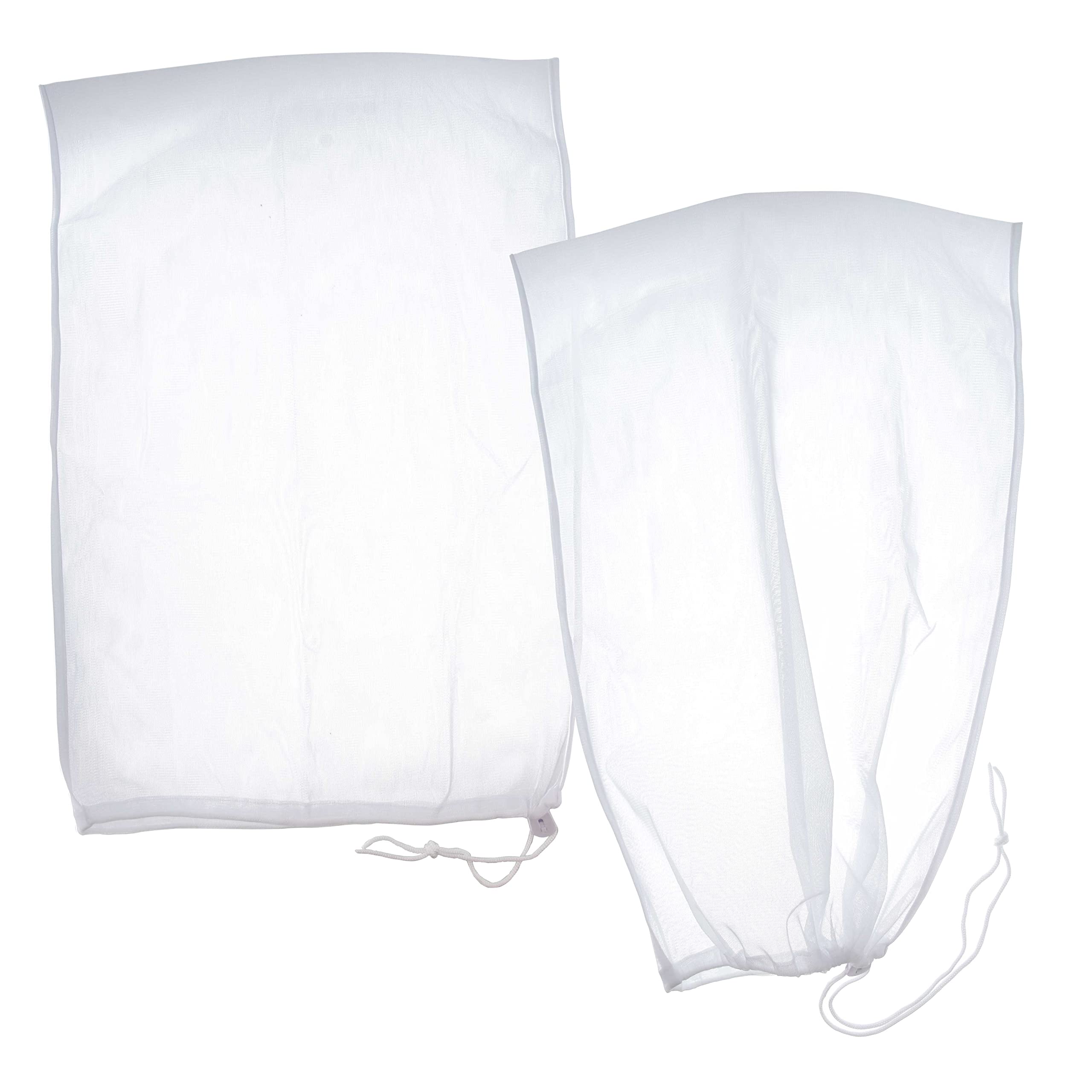 U.S. Pool Supply fine mesh filter bag for leaf vacuum with large 16x20 opening captures fine debris