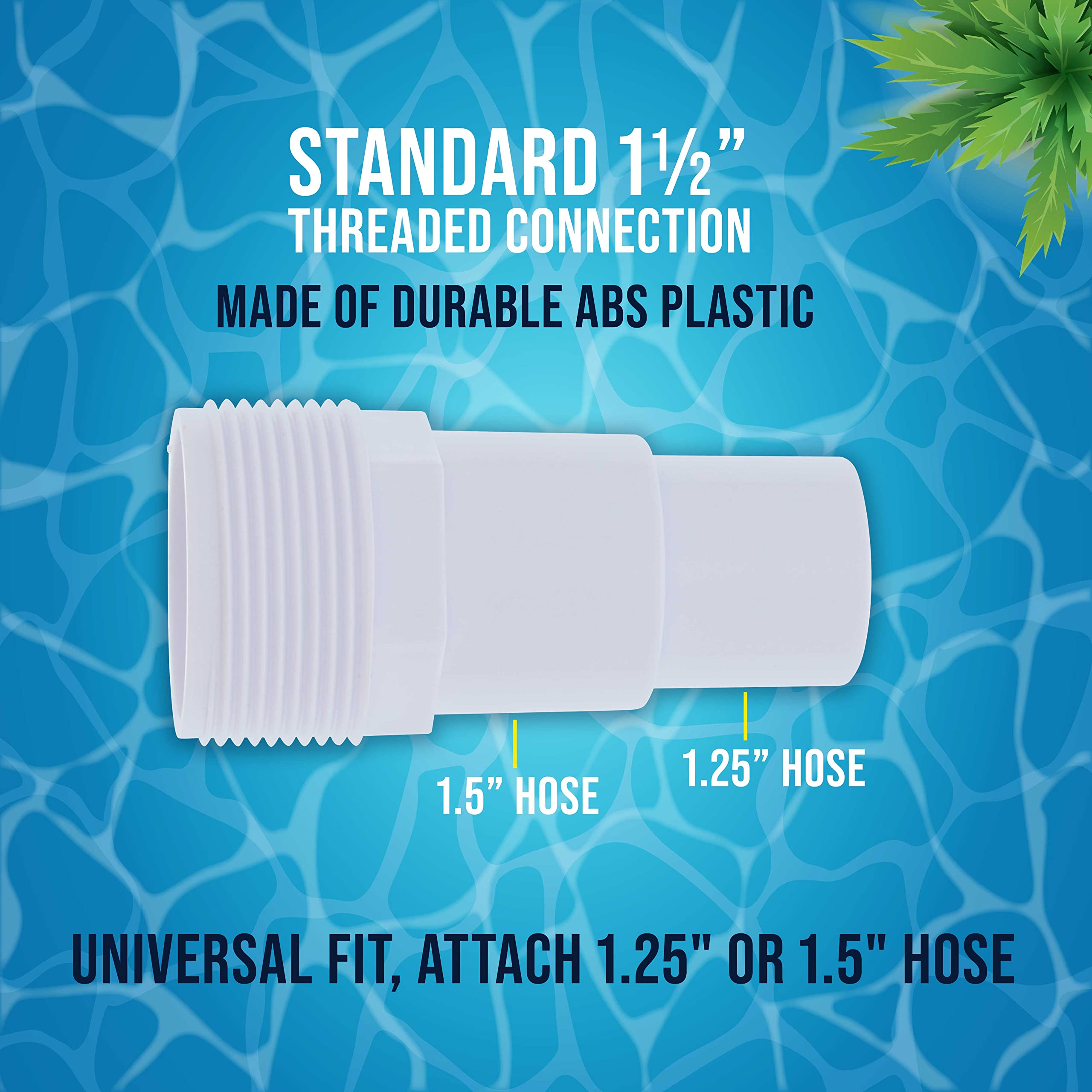 US Pool Supply adapter compatible with Hayward SPX1091Z7 and SPX1091Z4.