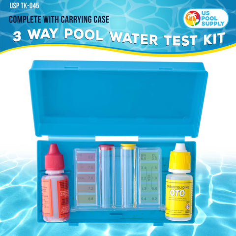OTO chlorine test solution bottle provides accurate chlorine readings for safe water