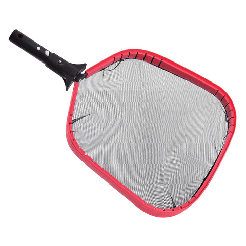 U.S. Pool Supply professional leaf skimmer with reinforced aluminum frame for fast debris pickup.