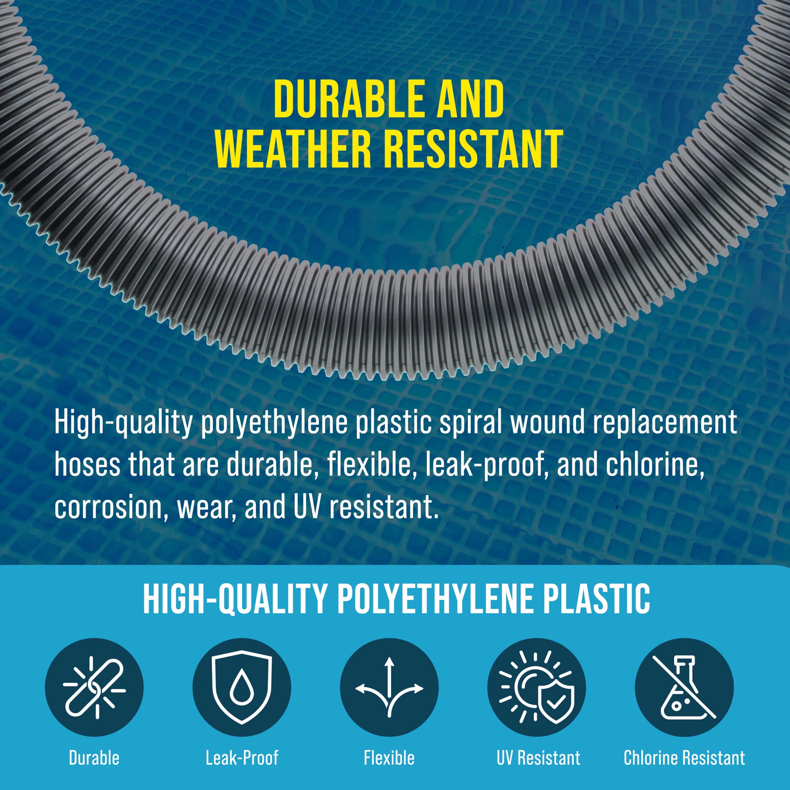 PTFE tape roll included with U.S. Pool Supply kit