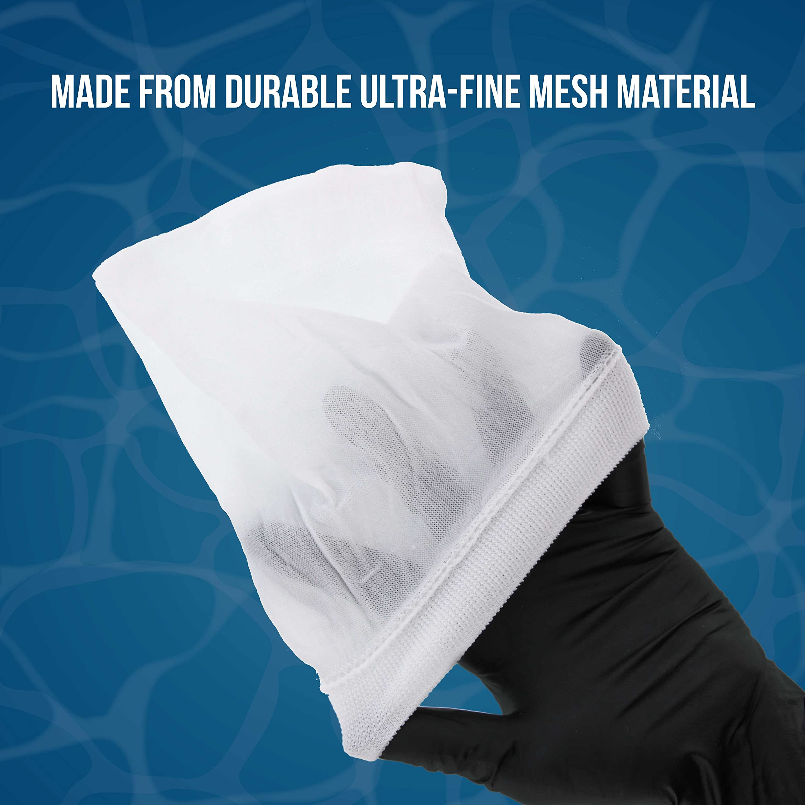 U.S. Pool Supply durable reusable sock after rinsing for multiple seasons