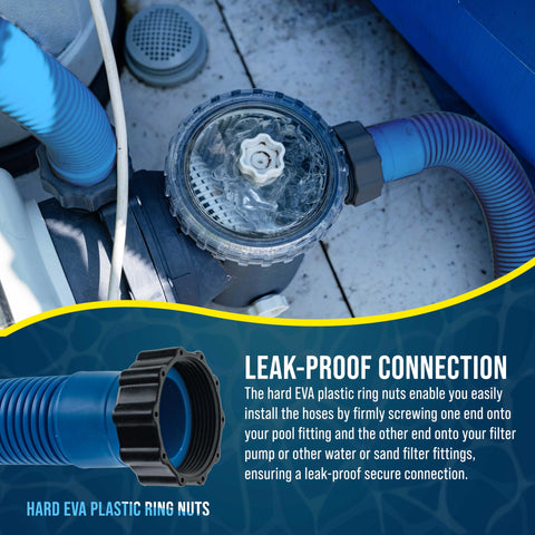 Spiral-wound durable hose designed for flexible fittings