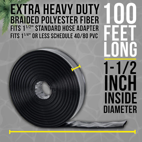 Sump pump discharge hose by U.S. Pool Supply ensures reliable flow during pumping.