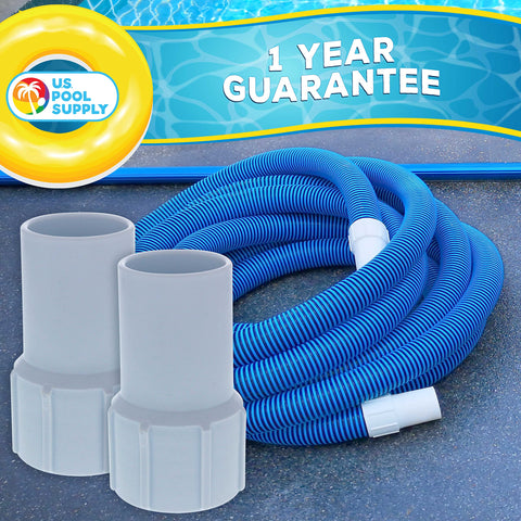 US Pool Supply two-pack hose cuffs ready for quick pool maintenance repairs.