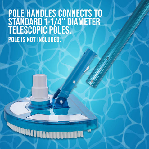 U.S. Pool Supply vinyl-liner safe vacuum head for pools