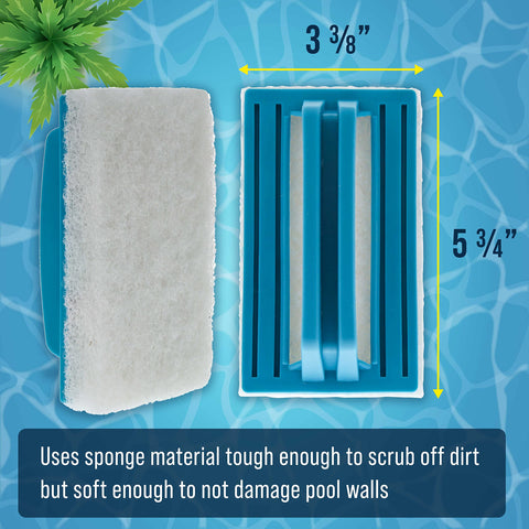 U.S. Pool Supply brush for spas and showers refreshes tile surfaces.