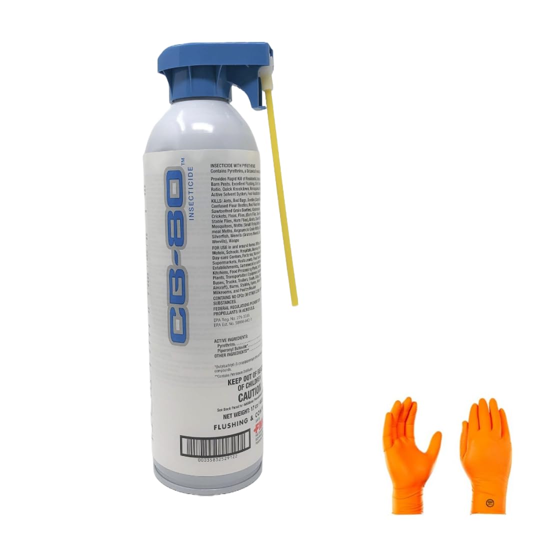 USA Supply CB-80 aerosol bottle delivers fast pest knockdown for rapid results
