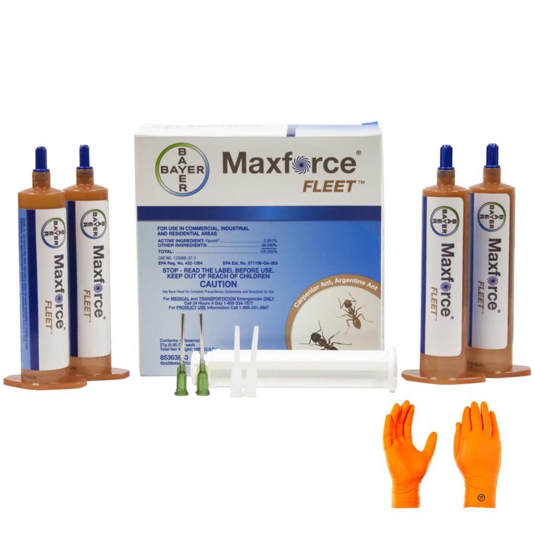 USA Supply Max Force Fleet RapidShield bottle shows fast-acting ant control for quick results.