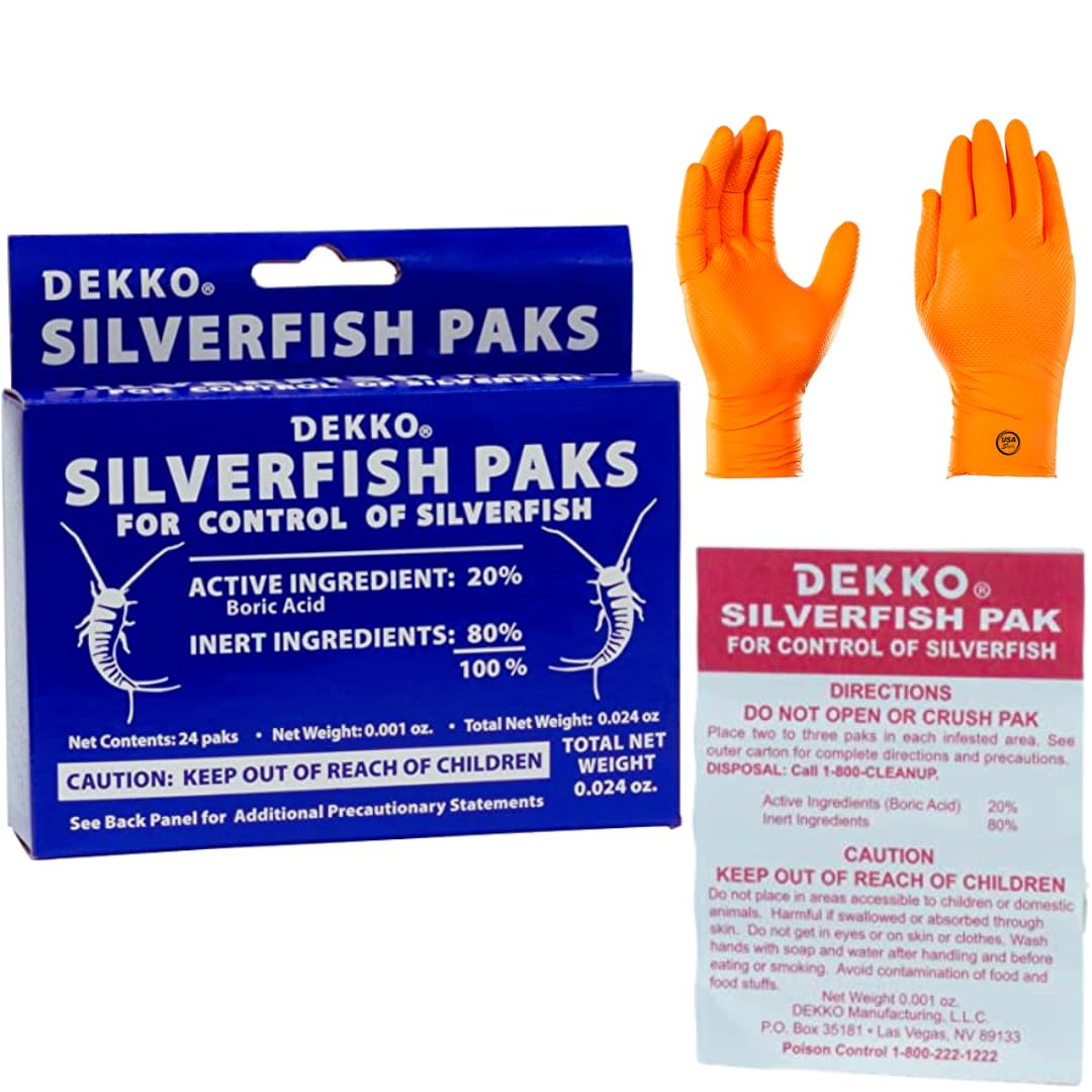 USA Supply Silverfish Elimination Kit Box for quick, safe pest control