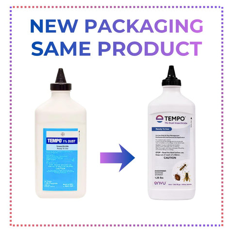 Tempo dust applicator puffing tool for precise void placement