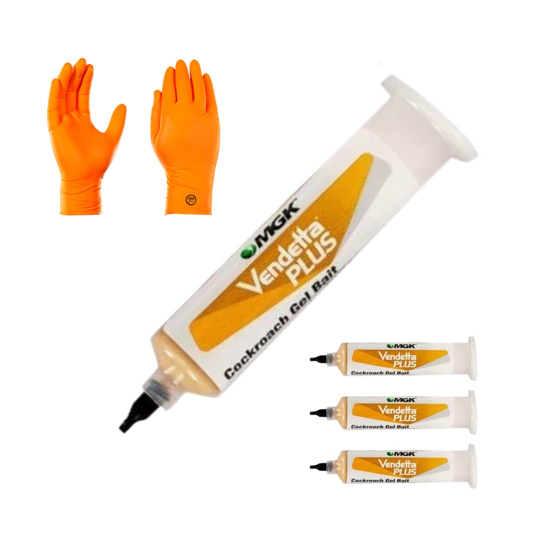 USA Supply Vendetta Plus cockroach bait with IGR actively targets infestations.
