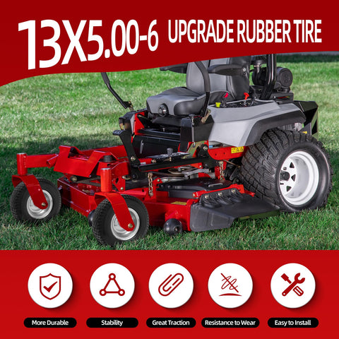 USCaster compatibility notes suggest easy fit on many zero-turn mowers