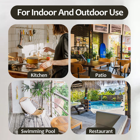 USKICH 35-pack fly traps offer versatile indoor-outdoor coverage