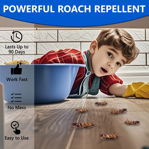 USKICH roach gel bait texture closeup highlights quick-acting formula.