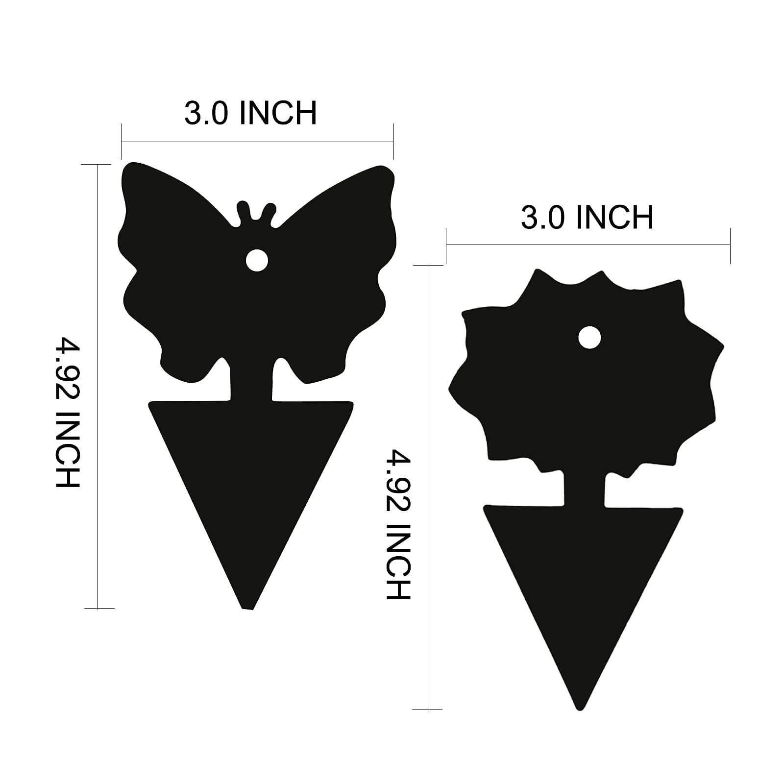 USKICH plant pot setup with sticky traps for easy pest control