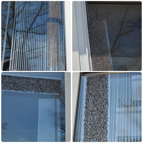 USKICH transparent window trap design preserves view while catching insects.