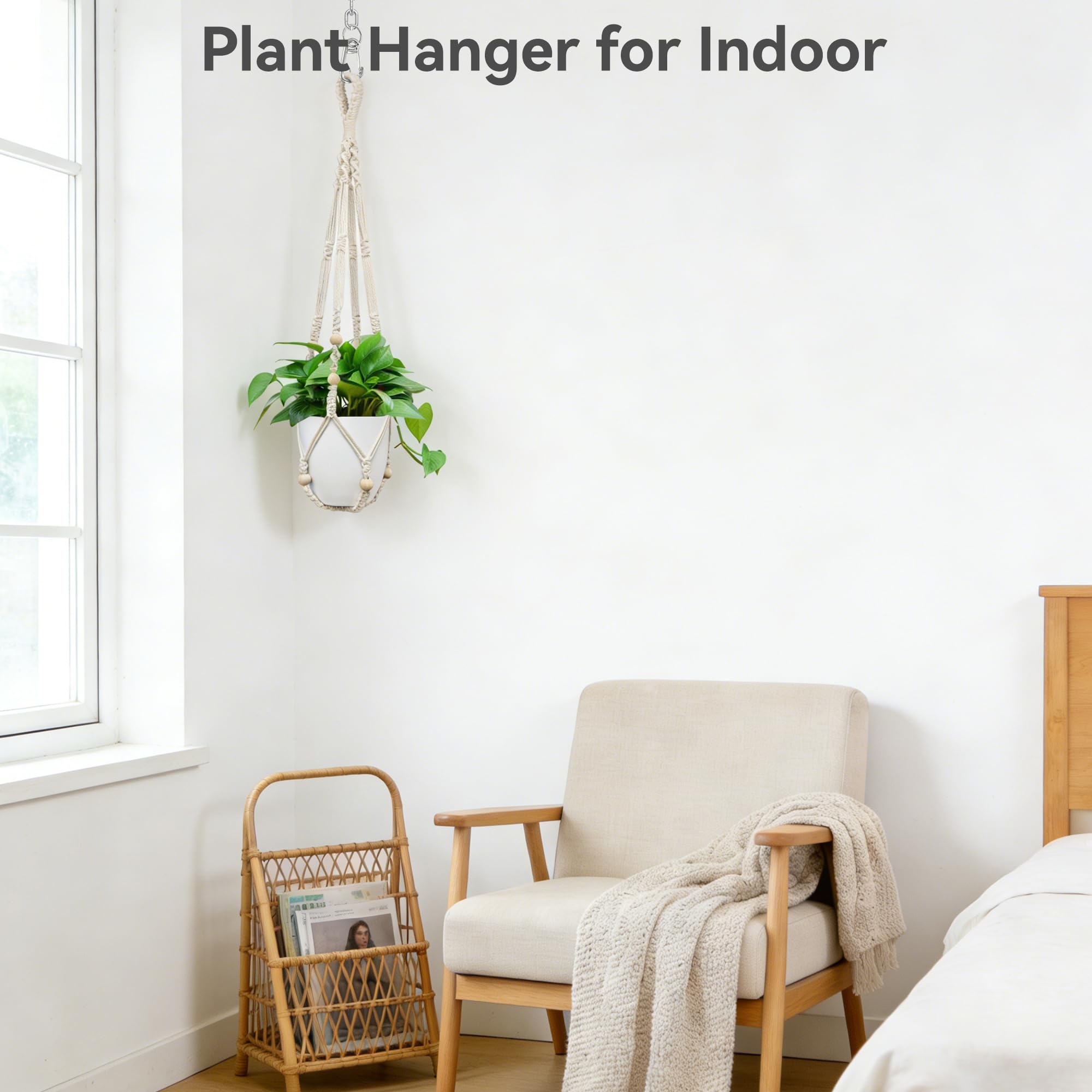USLAI boho minimalist design complements airy, modern interiors.