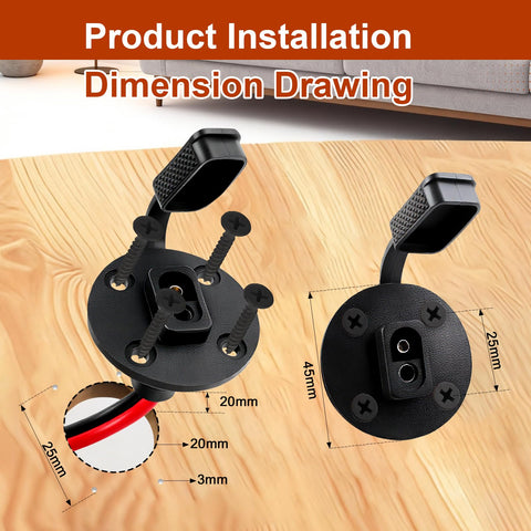 Usngsny quick-disconnect harness enables fast, tool-free battery and light setups.