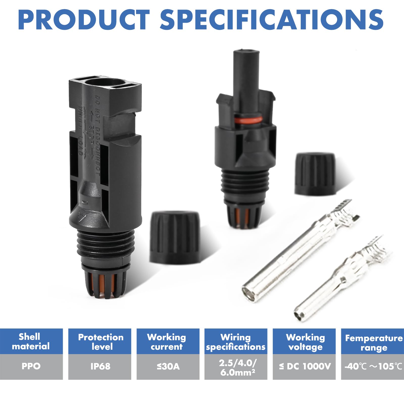 Usngsny IP67 weatherproof design and wide temperature range withstand outdoor conditions.