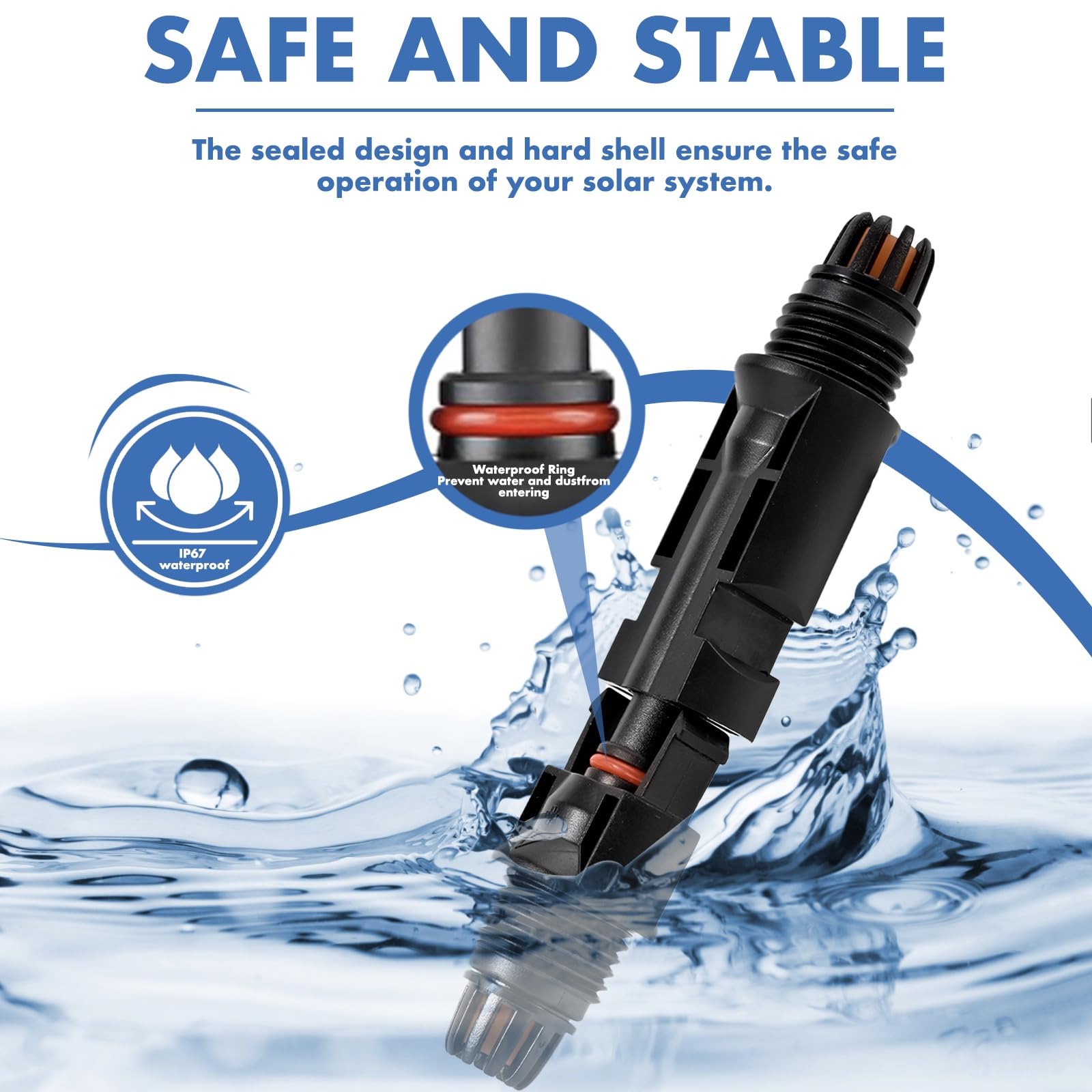 Usngsny spanners included for fast, secure connections during installation.